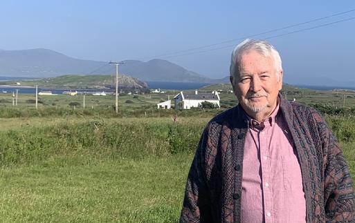 Larry McMahon - outstanding in his field